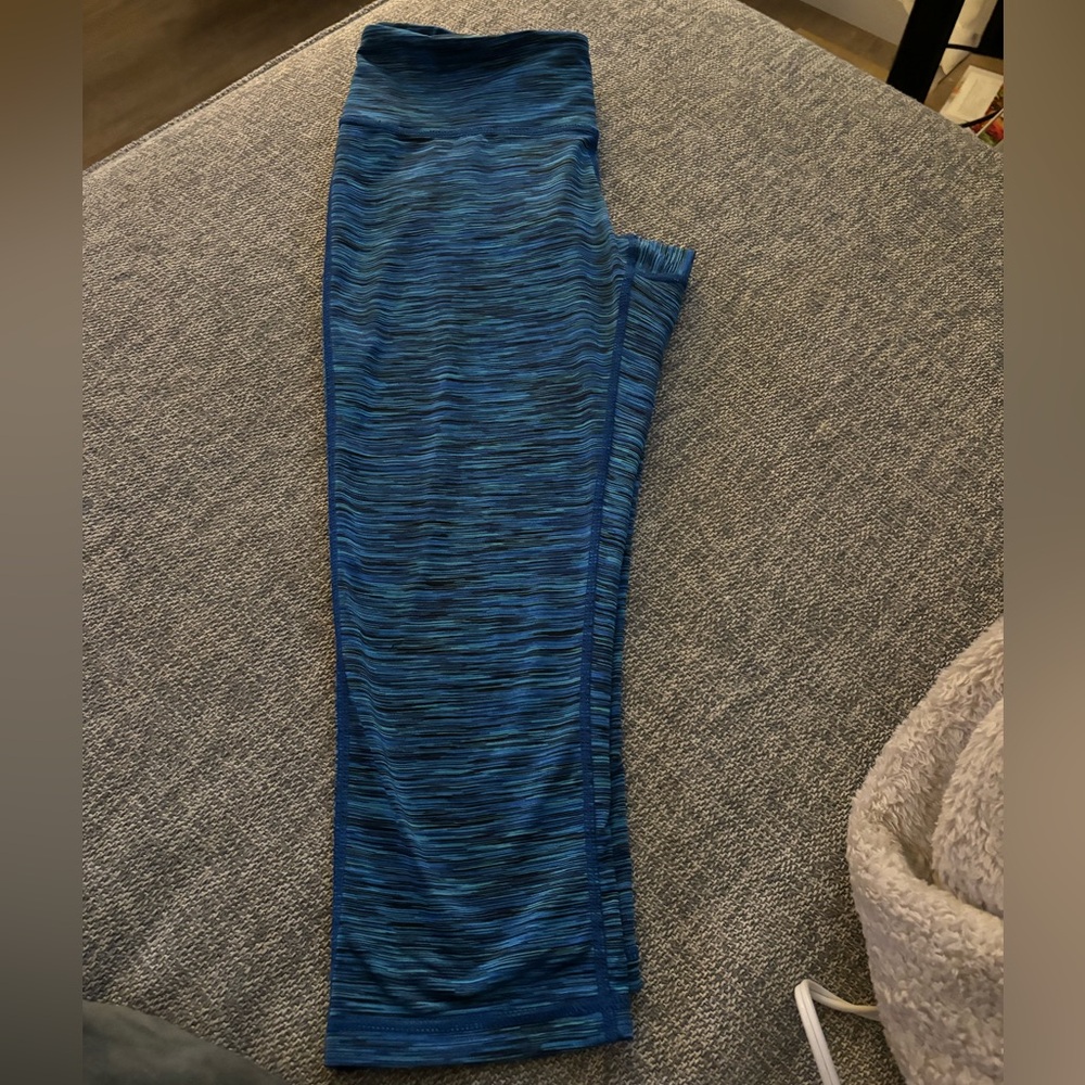 Zella Blue Patterned Leggings